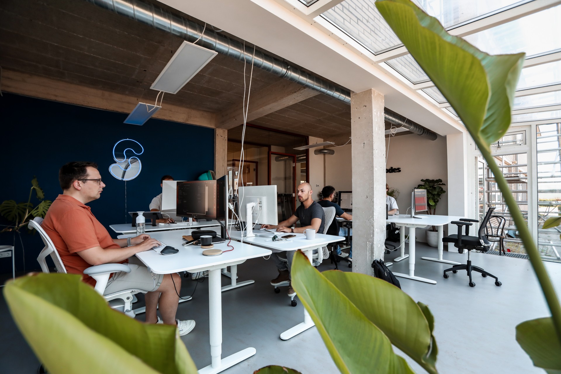 Foto van een software agency kantoor